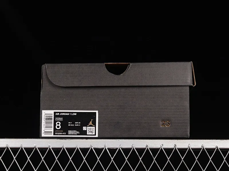 All categories Air Jordan Jordan series basketball shoes Air Jordan 1 Low Z version Air Jordan 1 Low "French Blue" AJ1 Joe 1 white blue cultural low-top casual sneakers 553558-412